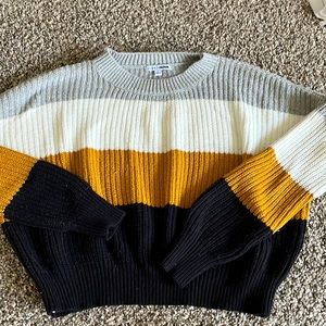 Cropped sweater
